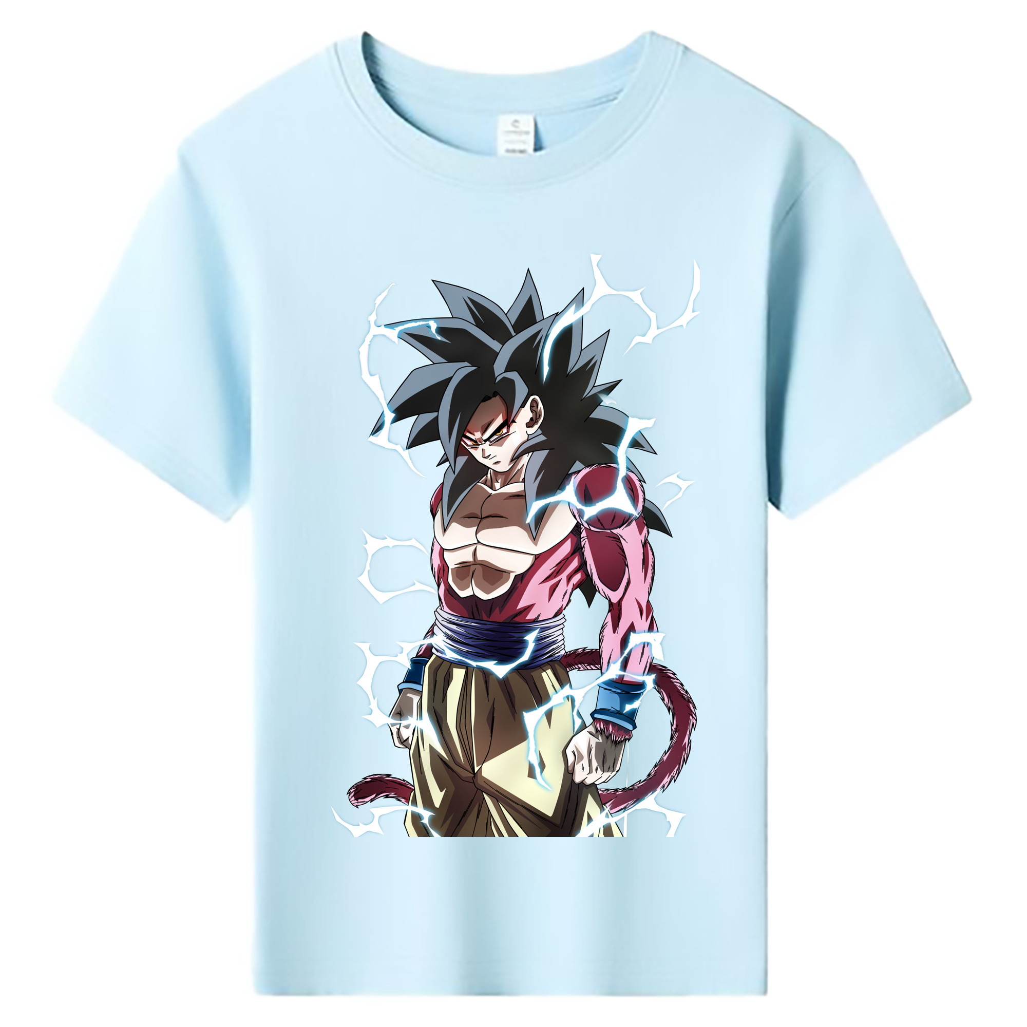 （画像用） ドラゴンボール 孫悟空（そん ごくう）Son Goku カカロット DRAGON BALL Kakarotto 綿100％キッズTシャツ（フロントプリント）